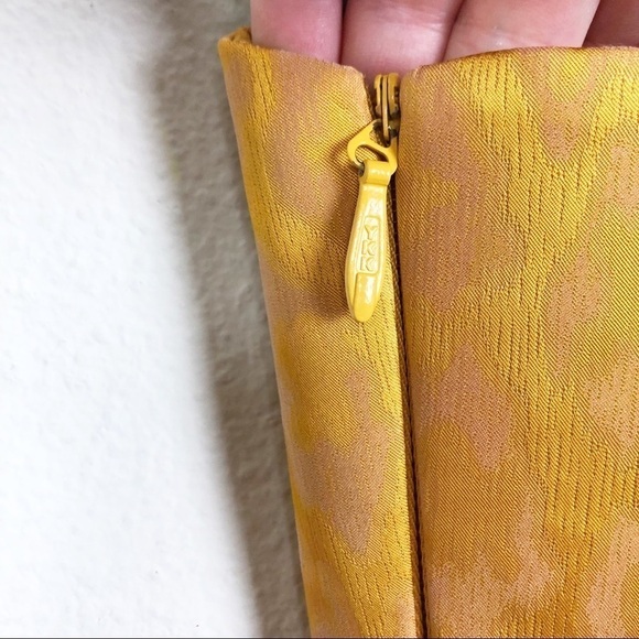 Acler Tomsey Draped Mini Dress in Dark Gold Cocktail Party Evening One Shoulder - Picture 7 of 8